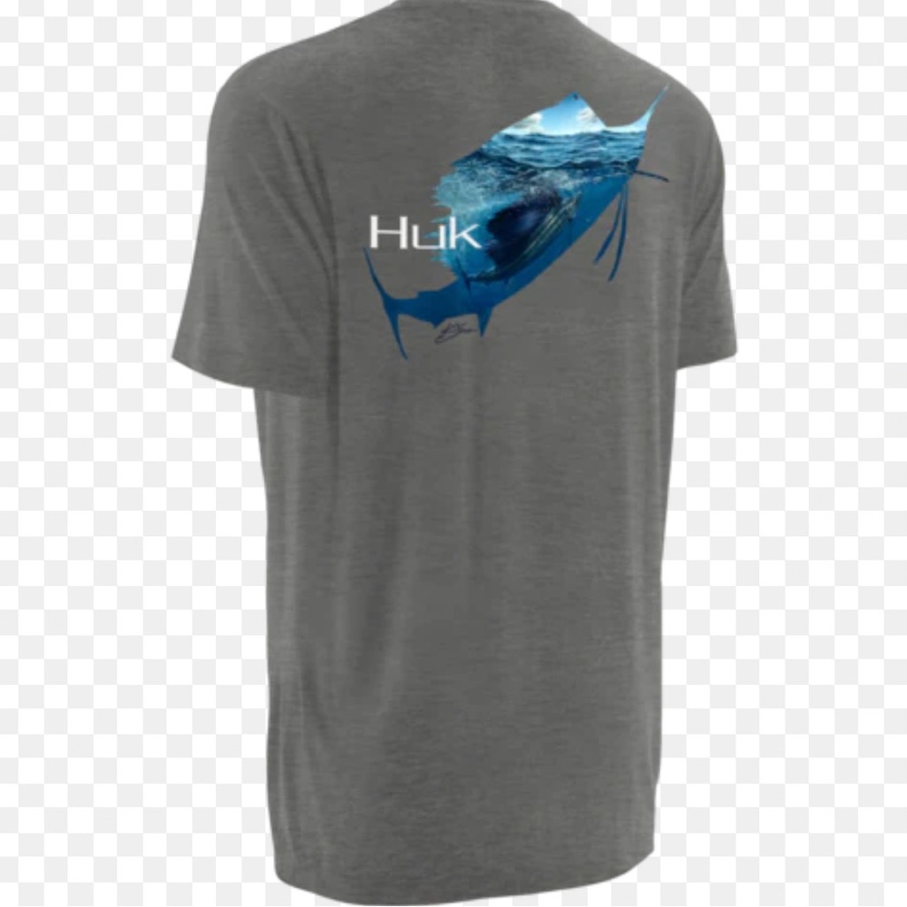 Huk mens Rising Sail Tee True Grey